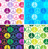 peace seamless pattern