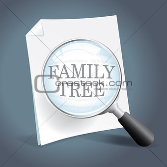 Looking at a family tree