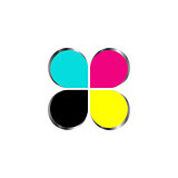 Cmyk Print Logo Concept