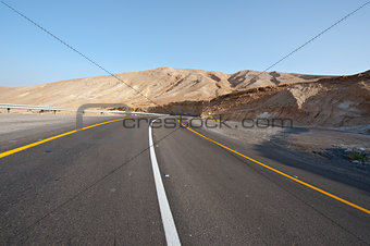 Road in Judean Mountain