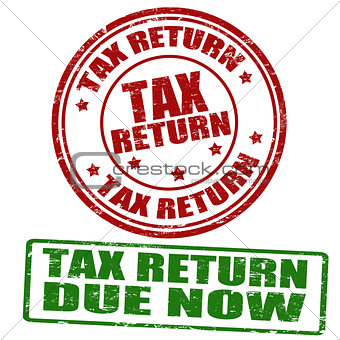 Tax return stamps
