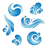 water drop symbols