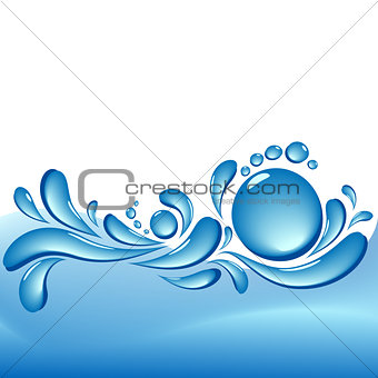 water splash wave