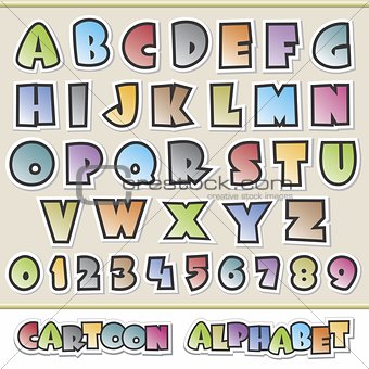 Cartoon Alphabet