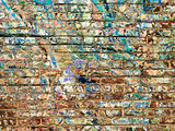 Paint On Brick Wall Background