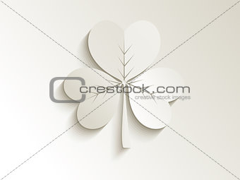 abstract cute clover