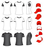 Shirts and baseball caps