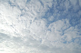 Beautiful White Clouds on the Blue Sky