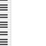 music background with piano keys. vector illustration. 