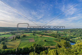 panoramic view from dome dordogne
