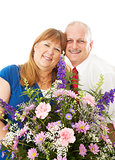 Wife Gets Flowers from Husband