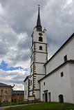 Church in Frymburk, Czech Republic.