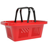 Red shopping basket