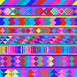 Seamless peruvian texture, vector Eps8 image.