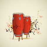 Red drums and notes