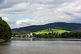  Frymburk at Lipno lake in Czech Republic.