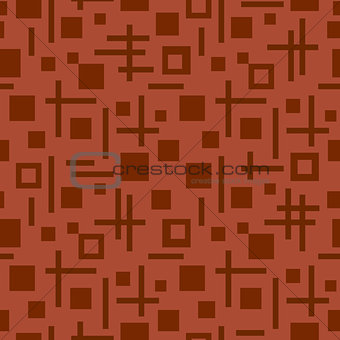 tetragonal seamless pattern