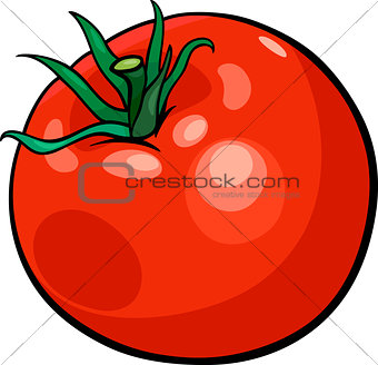 tomato vegetable cartoon illustration