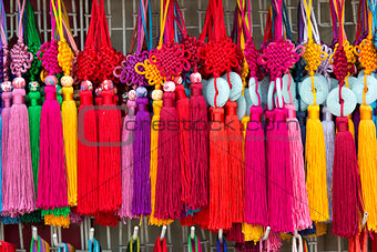 colourful souvenirs in china