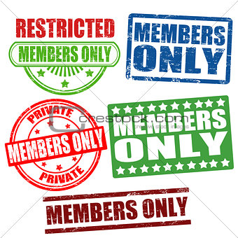 Members only stamps