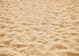 yellow sand on the beach