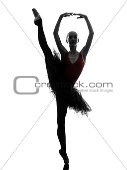 young woman ballerina ballet dancer dancing