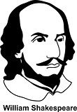 William Shakespeare (vector)