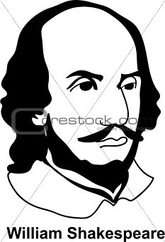 William Shakespeare (vector)