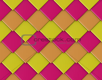 abstract diagonal square diamond shape tile backdrop