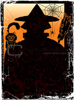 halloween poster with Jack. vector illustration
