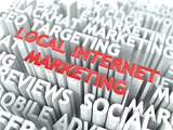 Local Internet Marketing Concept.