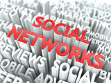 Social Networks Concept.