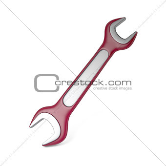 Wrench Isolated on White.