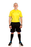 Full length portrait of a referee.