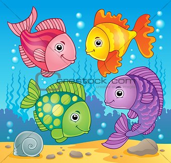 Fish theme image 5