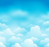 Sky and clouds theme image 1