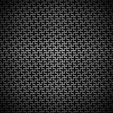 Background with Seamless Black Carbon Texture