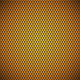 Orange Seamless Circle Perforated Carbon Grill Texture