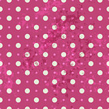 Seamless vintage pattern with spots