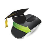 online education. Wireless computer mouse