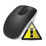 warning sign Wireless computer mouse