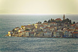 Adriatic Town of Primosten on sea