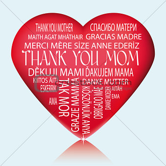 Heart - Thank you mother