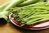 fresh green asparagus - spring vegetable
