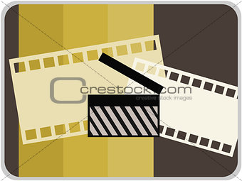 Movie icon illustration
