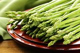fresh green asparagus - spring vegetable