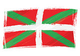 Grunge Basque Country flag