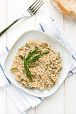 Risotto with hops
