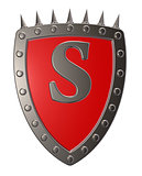shield with letter s
