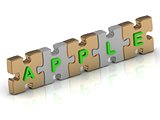 APPLE word of gold puzzle 